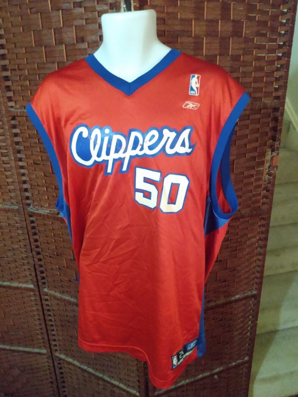 Vintage Reebok Corey Maggette Los Angeles Clippers Jersey 2X